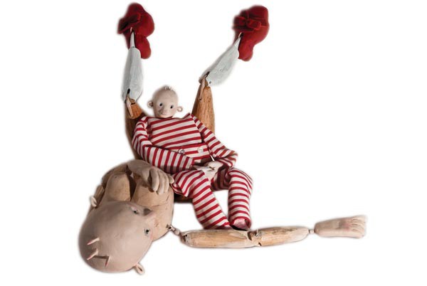 One of Marina Harris' puppet creations. Photo By Kip Harris.