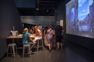 The Leonardo will feature several free, public activities throughout the festival in the museum's Atrium space. Photo by Nicole Morgenthau.