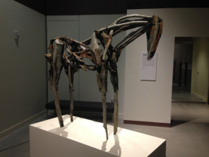 horse sculpture by artist Deborah Butterfield