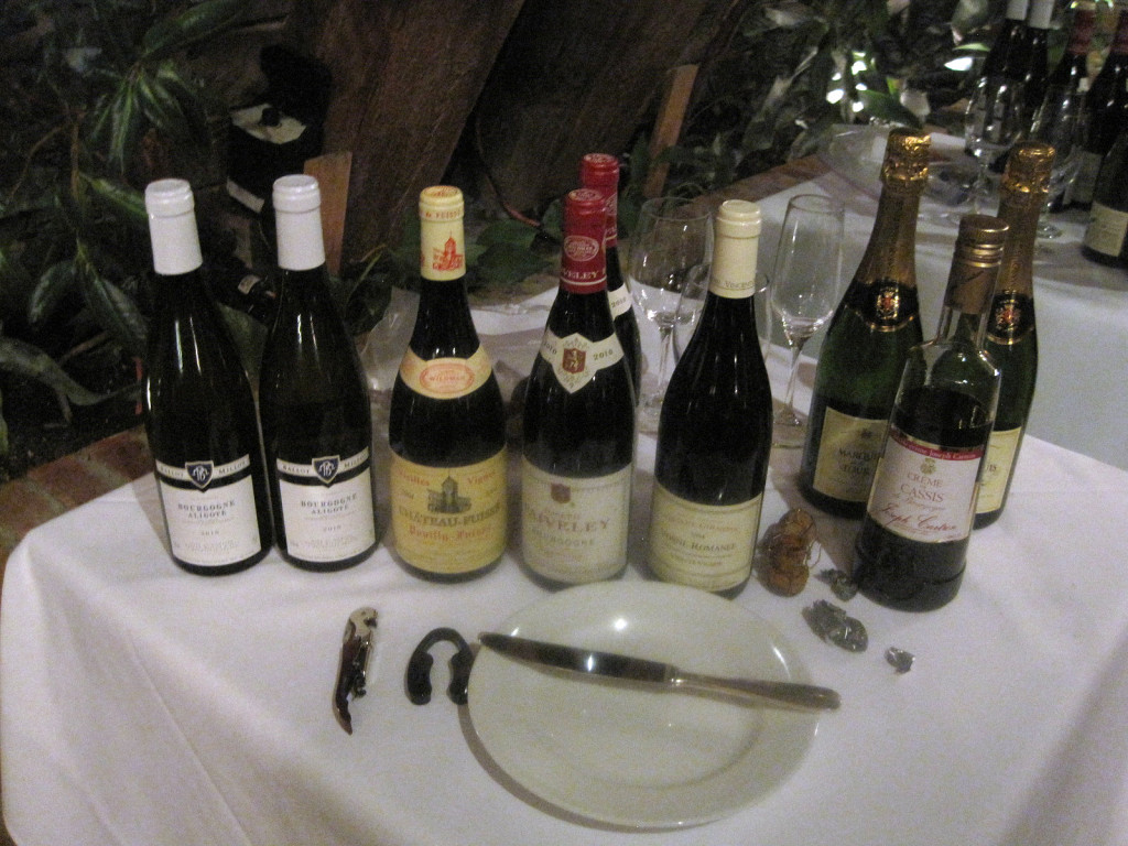 wines of Bourgogne