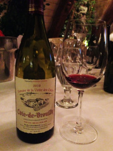 Domaine de la Voute des Crozes Côte-de-Brouilly 2010