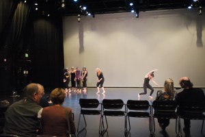 Charette rehearsal in progress from 2014. (Photo by Sharon Kain)