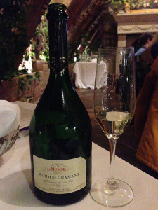 G. H. Mumm Blanc de Blancs de Cramant Grand Cru Brut Champagne