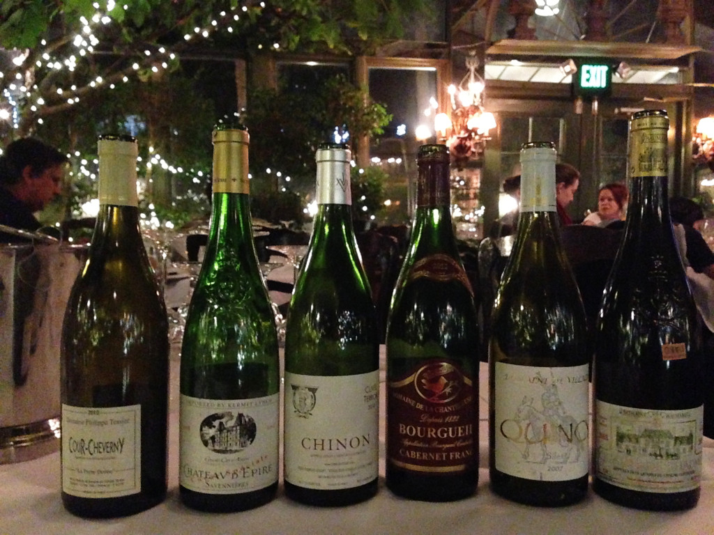 The wines of the Loire Valley.