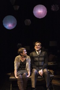 Susanna Florence Risser and Mark Fossen, 'Pilot Program,' Plan-B Theatre, Photo by Rick Pollock.