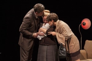 April and Mark Fossen and Susanna Florence Risser, 'Pilot Program,' Plan-B Theatre, Photo by Rick Pollock.