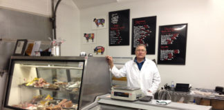 Salt & Smoke Artisan Meats' owner and butcher Frody Volgger