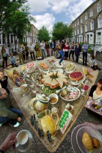 Kurt Wenner's 'The Big Lunch.'