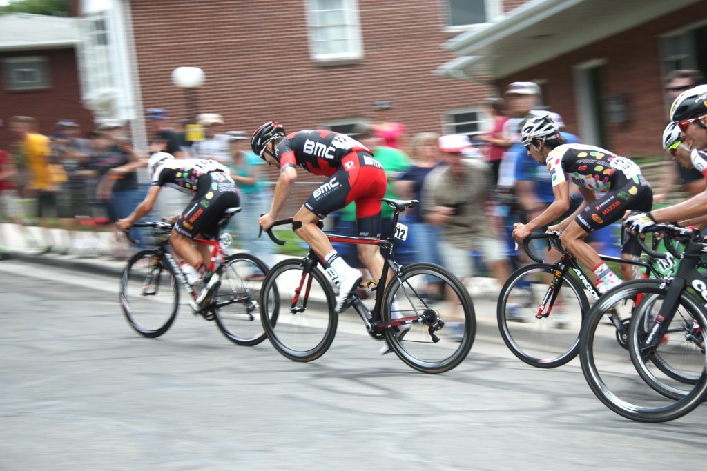 Taylor Phinney battles up Zane