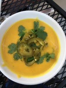 coconut curry butternut squash soup