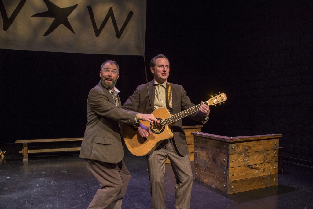 Plan-B Theatre production of One Big Union, play by Debora Threedy, directed by Jason Bowcutt. Photo: Rick Pollock.