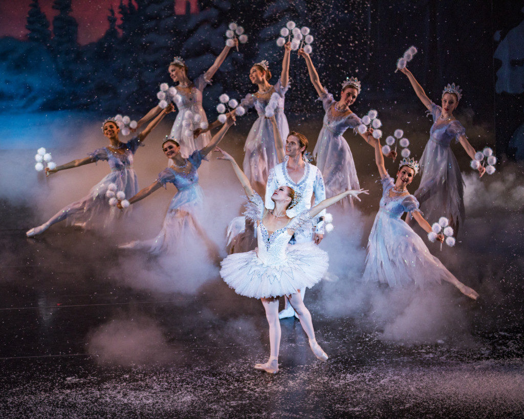 Katie Critchlow & Alexander MacFarlan in THE NUTCRACKER - Photo by Beau Pearson 