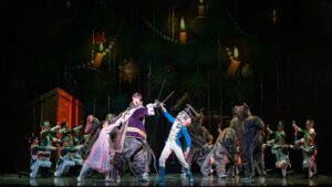 Four young newcomers to live ballet performance find their own…
