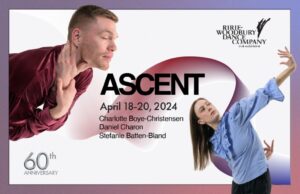 Ririe-Woodbury Dance Company set to close 60th anniversary season with Ascent, including…