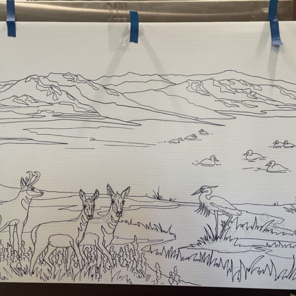 Backstage at the 2024 Utah Arts Festival: Kids’ Art Yard…
