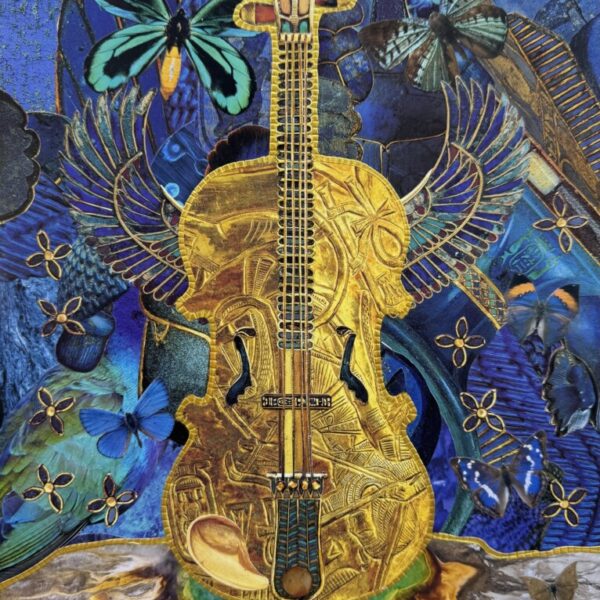 Utah Arts Festival at 50: Liz Rhodes’ portfolio of life includes music, writing, acting, drawing, cartooning, caricature, large-scale mural, painting, and collage.
