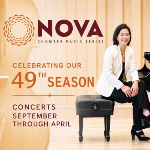 With a world premiere, Utah premieres, and numerous current, active composers, NOVA Chamber Music Series’ 49th season sets bridge to upcoming golden anniversary